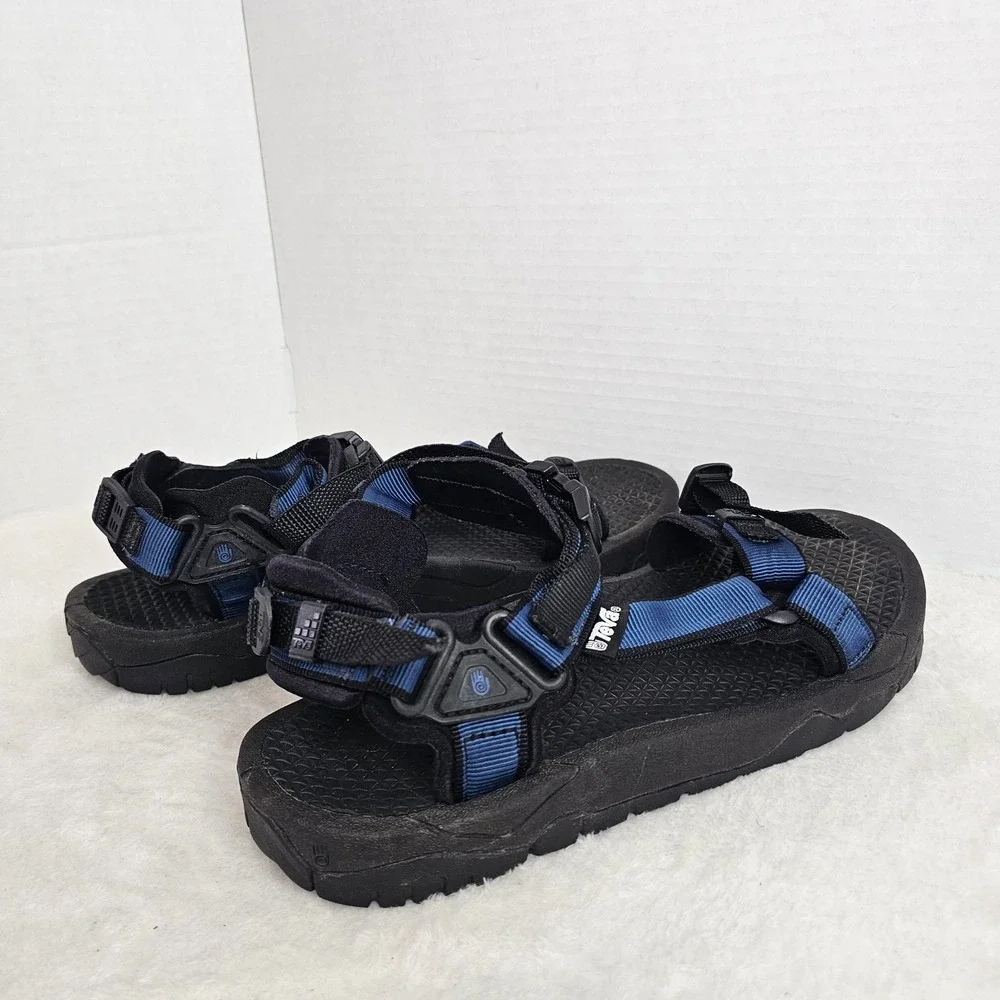 Teva Men's Blue Black Sports Outdoor Hiking Sandals Strappy Size 11 M